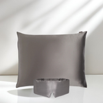 Kit Bellune® – Fronha e Máscara de Seda para Dormir